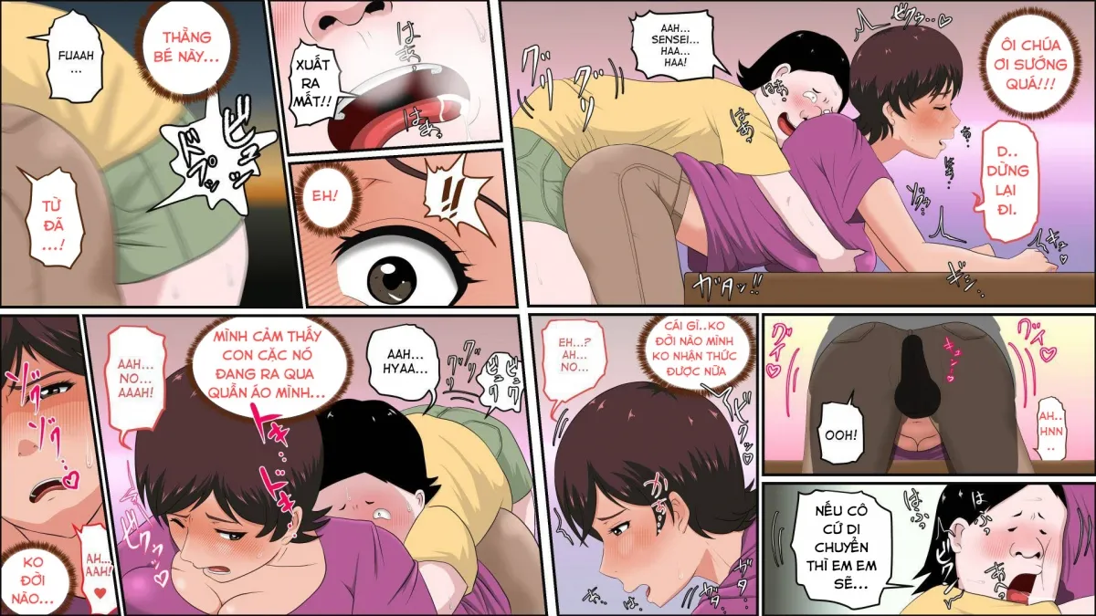 HentaiVN.net - Ảnh 19 - Gạ địt giáo viên [This Hot Housemom Is A Careless Teacher In The Best Way!] - Chap 1