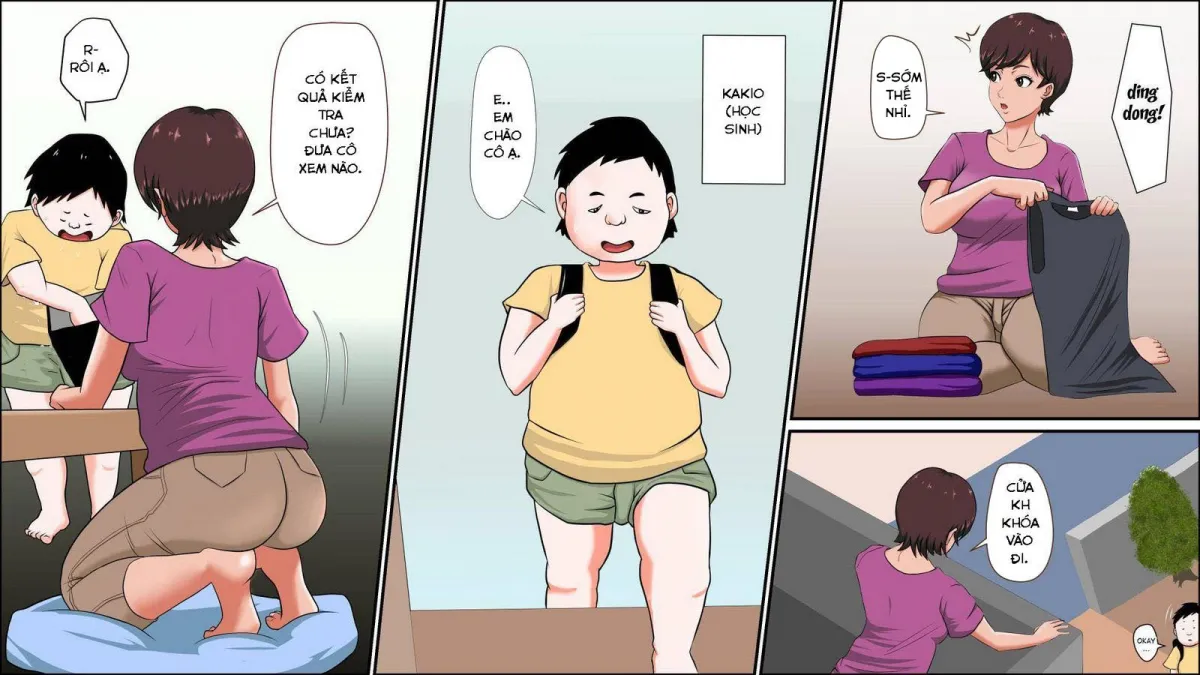 HentaiVN.net - Ảnh 4 - Gạ địt giáo viên [This Hot Housemom Is A Careless Teacher In The Best Way!] - Chap 1