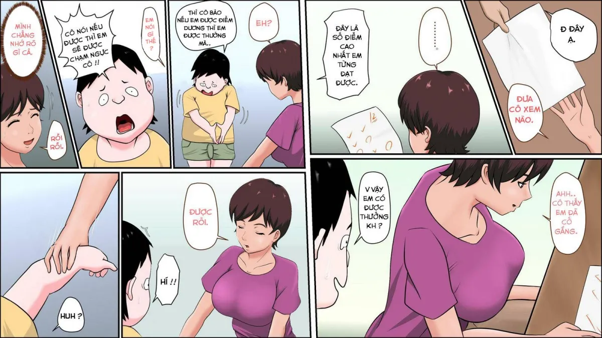 HentaiVN.net - Ảnh 5 - Gạ địt giáo viên [This Hot Housemom Is A Careless Teacher In The Best Way!] - Chap 1
