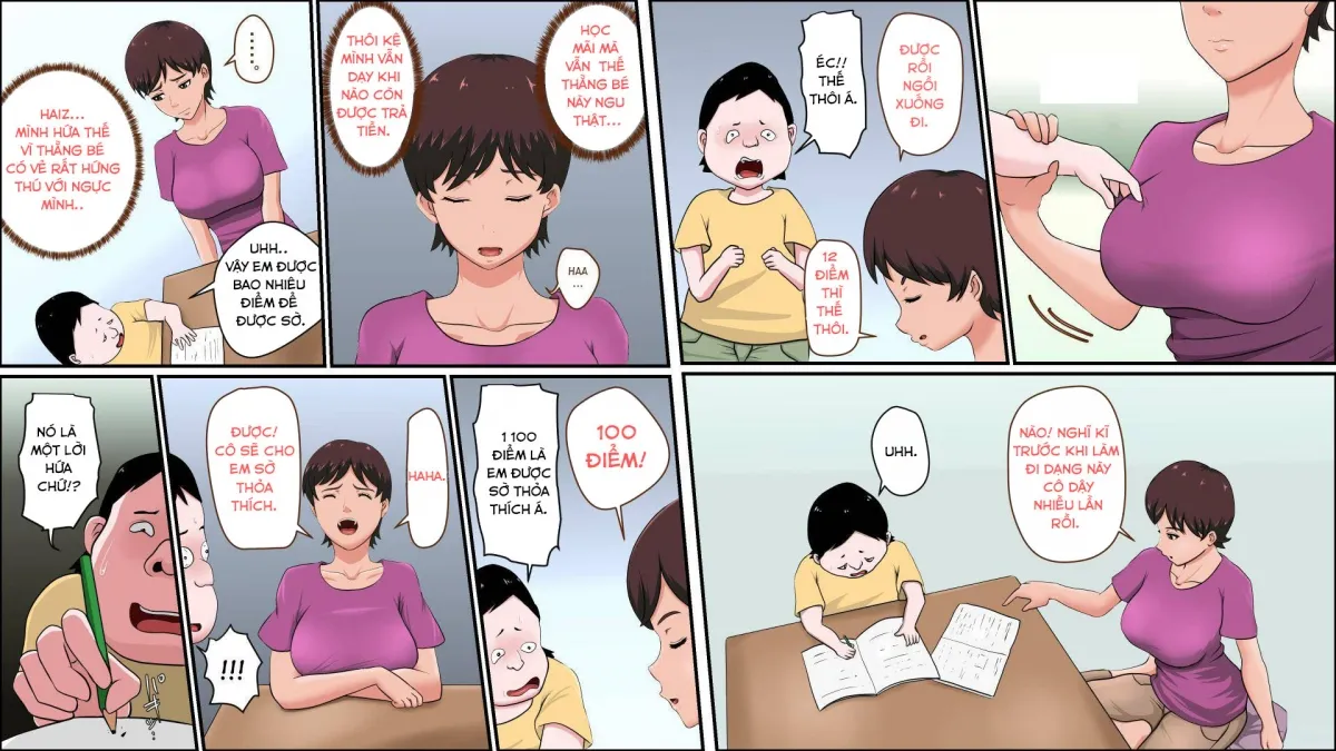 HentaiVN.net - Ảnh 6 - Gạ địt giáo viên [This Hot Housemom Is A Careless Teacher In The Best Way!] - Chap 1