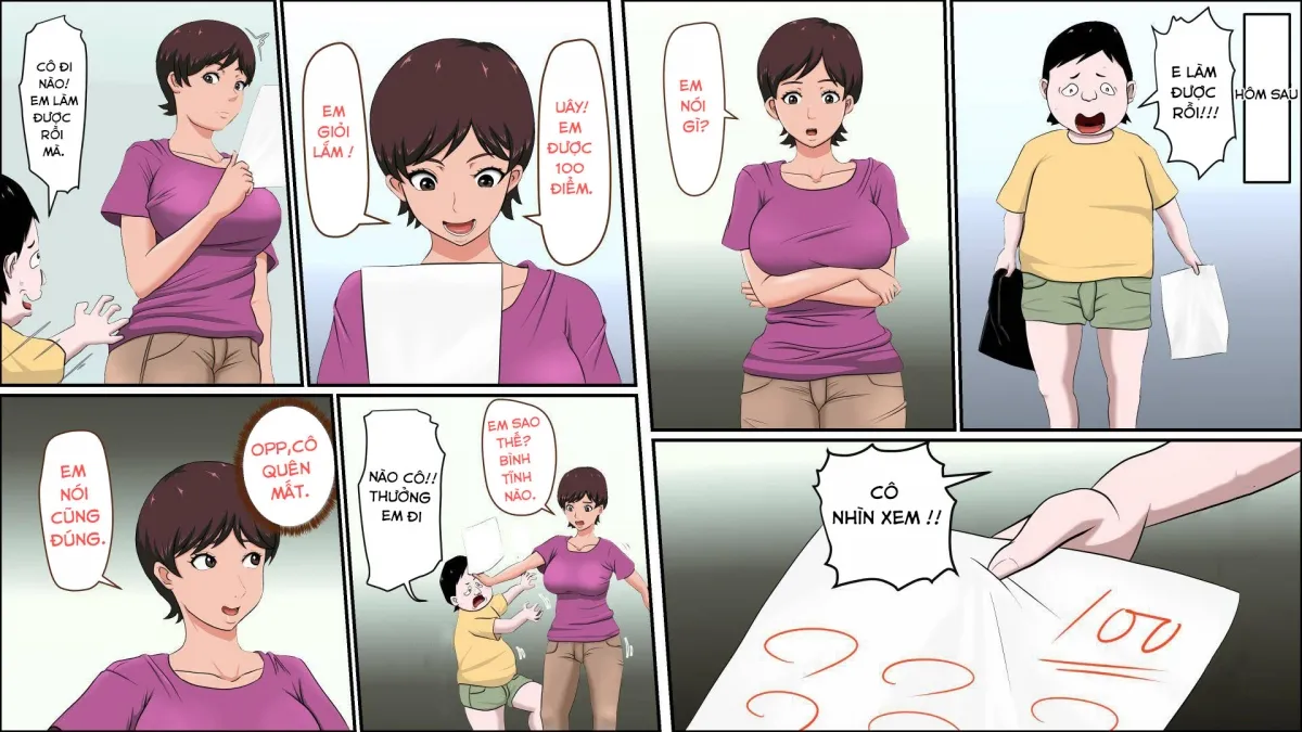 HentaiVN.net - Ảnh 8 - Gạ địt giáo viên [This Hot Housemom Is A Careless Teacher In The Best Way!] - Chap 1