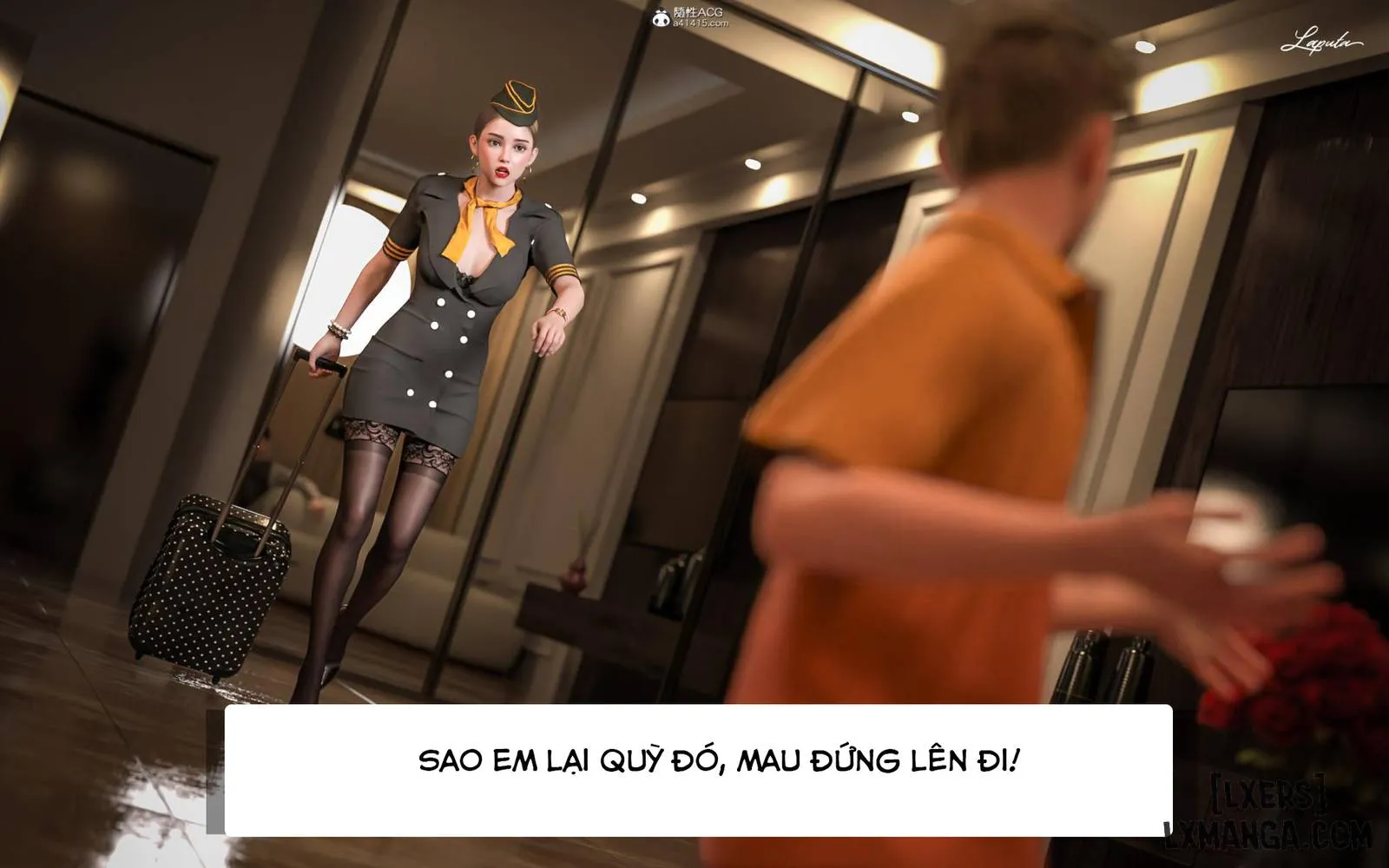 HentaiVN.net - Ảnh 10 - Nhà hát ảo tưởng III: Nữ Tiếp Viên - Oneshot