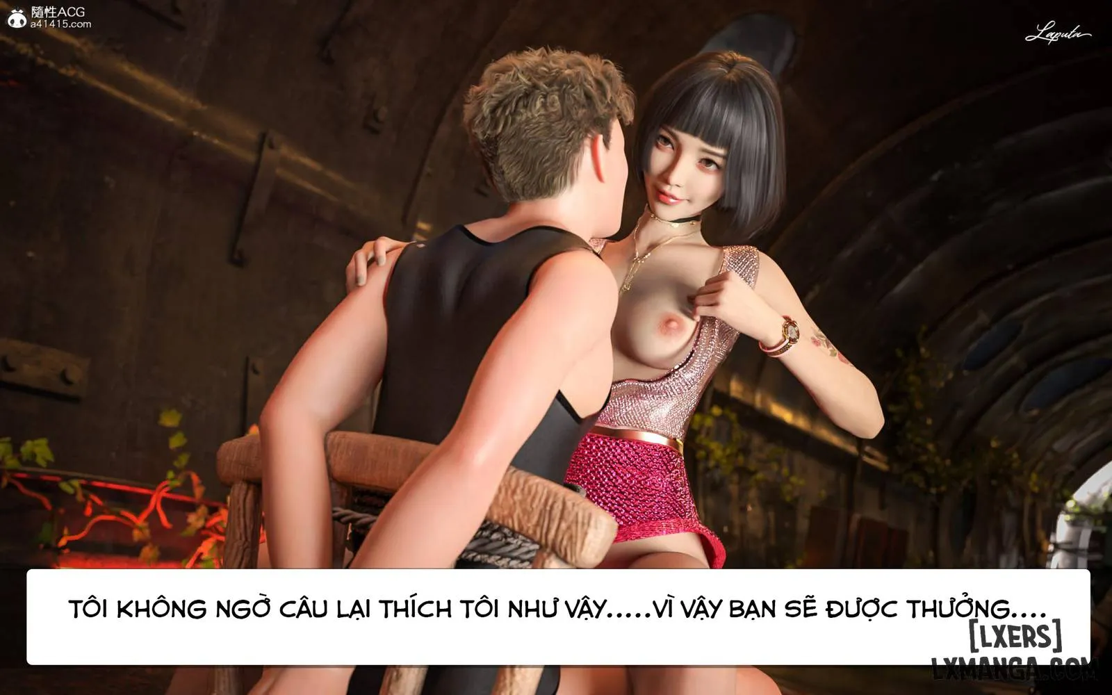HentaiVN.net - Ảnh 102 - Nhà hát ảo tưởng III: Nữ Tiếp Viên - Oneshot