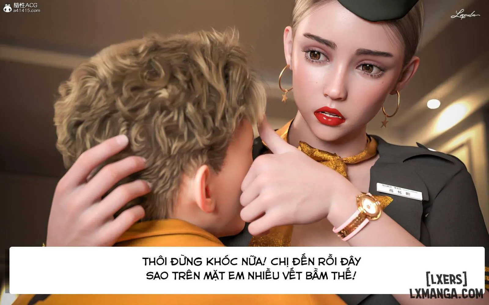 HentaiVN.net - Ảnh 12 - Nhà hát ảo tưởng III: Nữ Tiếp Viên - Oneshot