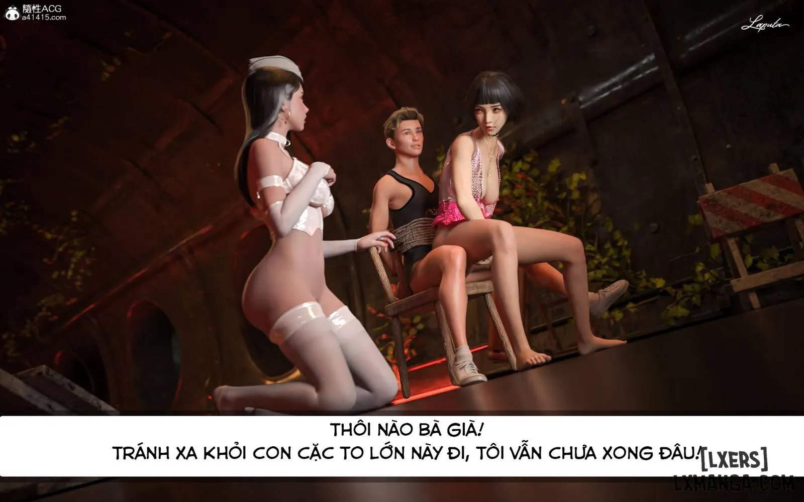 HentaiVN.net - Ảnh 124 - Nhà hát ảo tưởng III: Nữ Tiếp Viên - Oneshot