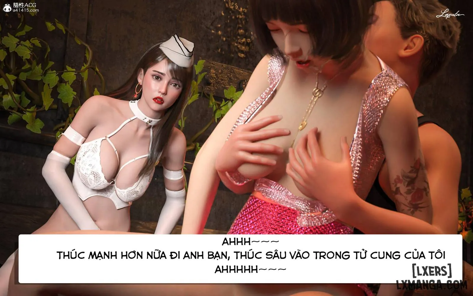 HentaiVN.net - Ảnh 133 - Nhà hát ảo tưởng III: Nữ Tiếp Viên - Oneshot