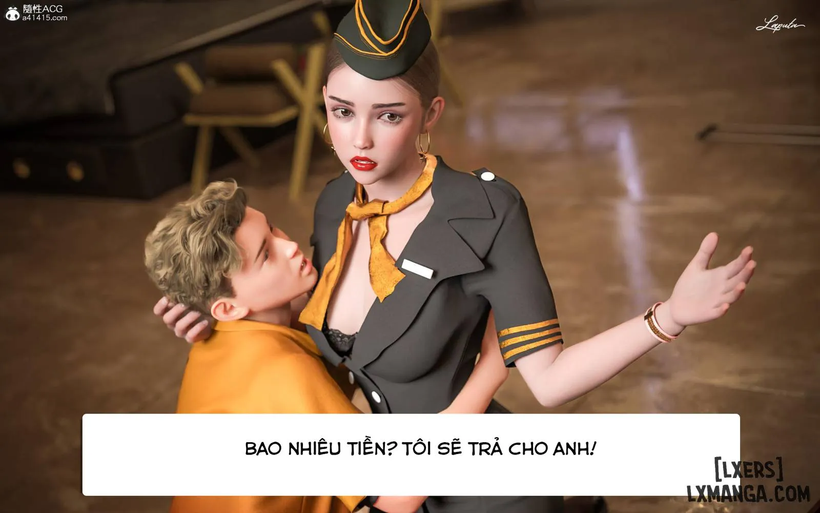 HentaiVN.net - Ảnh 15 - Nhà hát ảo tưởng III: Nữ Tiếp Viên - Oneshot
