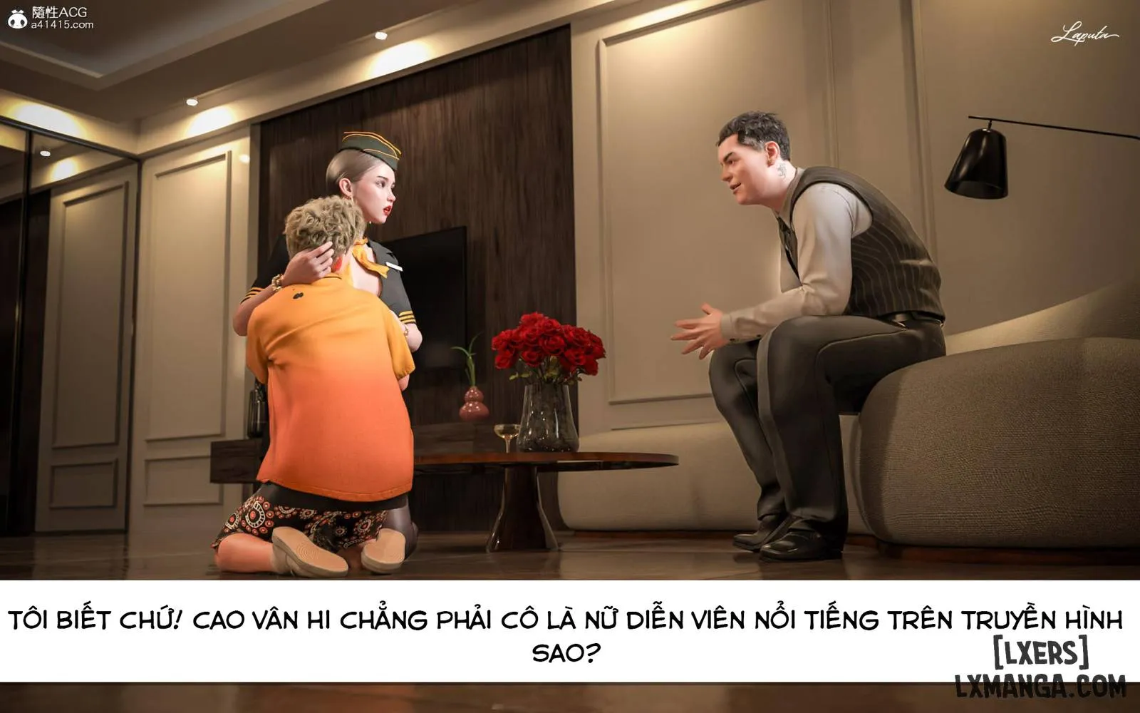 HentaiVN.net - Ảnh 18 - Nhà hát ảo tưởng III: Nữ Tiếp Viên - Oneshot