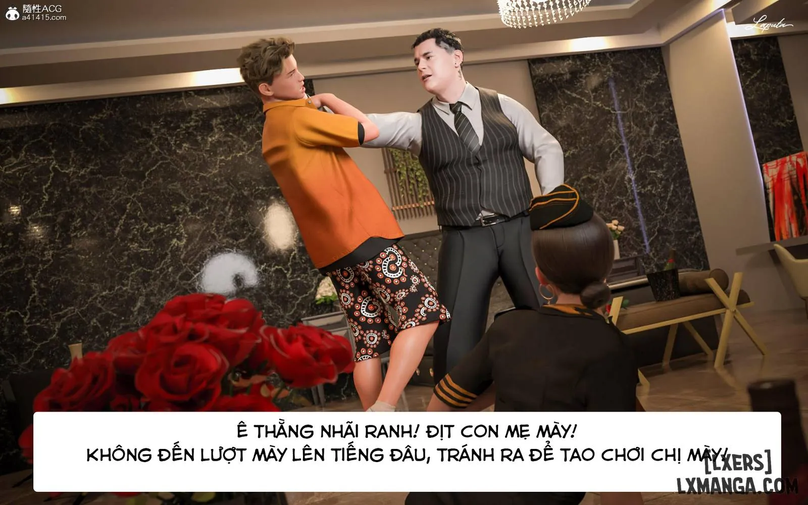 HentaiVN.net - Ảnh 31 - Nhà hát ảo tưởng III: Nữ Tiếp Viên - Oneshot