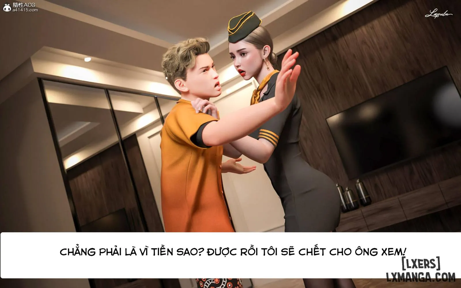 HentaiVN.net - Ảnh 39 - Nhà hát ảo tưởng III: Nữ Tiếp Viên - Oneshot