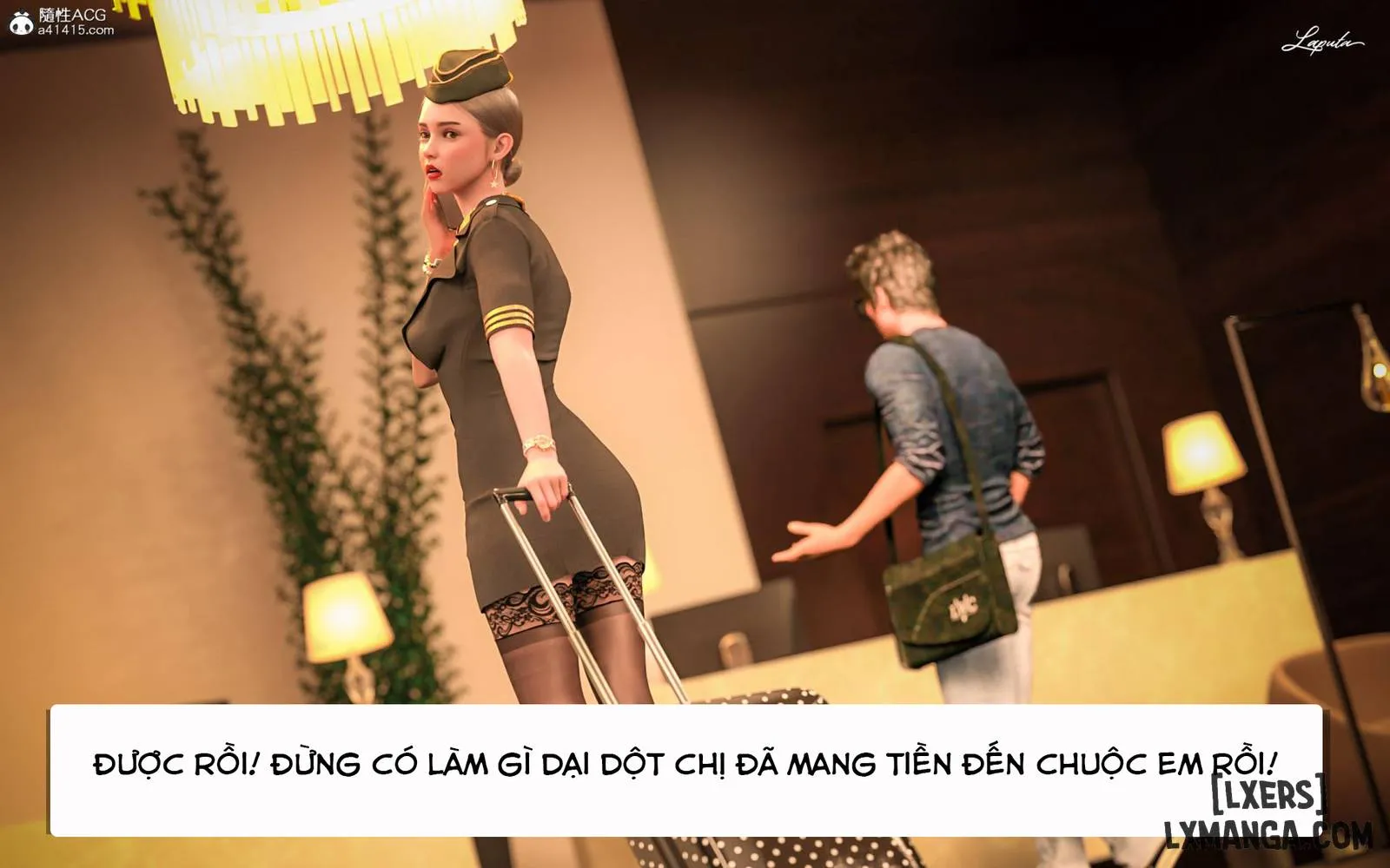 HentaiVN.net - Ảnh 4 - Nhà hát ảo tưởng III: Nữ Tiếp Viên - Oneshot