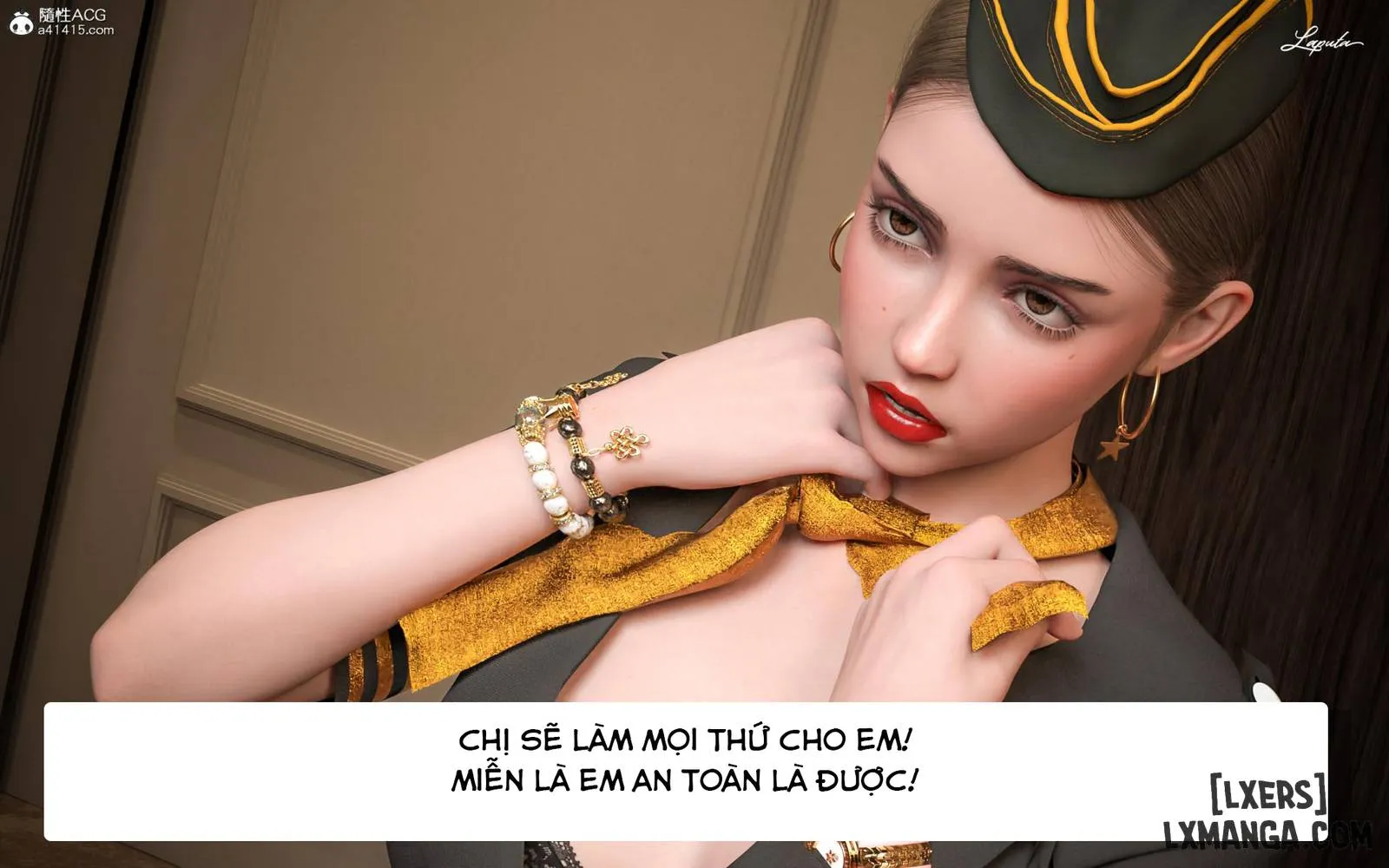 HentaiVN.net - Ảnh 41 - Nhà hát ảo tưởng III: Nữ Tiếp Viên - Oneshot