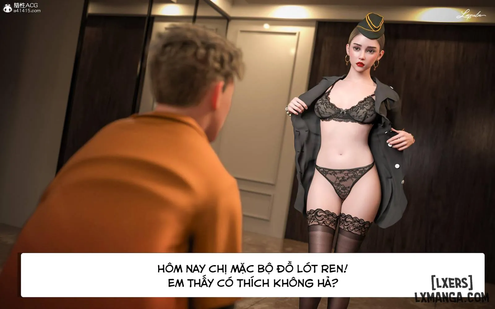 HentaiVN.net - Ảnh 42 - Nhà hát ảo tưởng III: Nữ Tiếp Viên - Oneshot