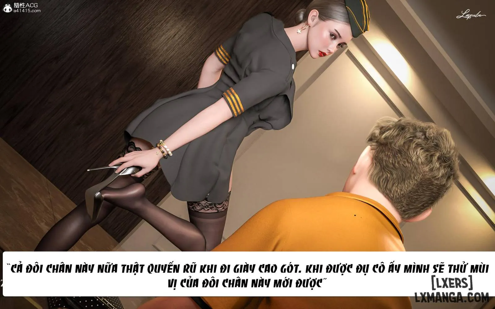 HentaiVN.net - Ảnh 45 - Nhà hát ảo tưởng III: Nữ Tiếp Viên - Oneshot