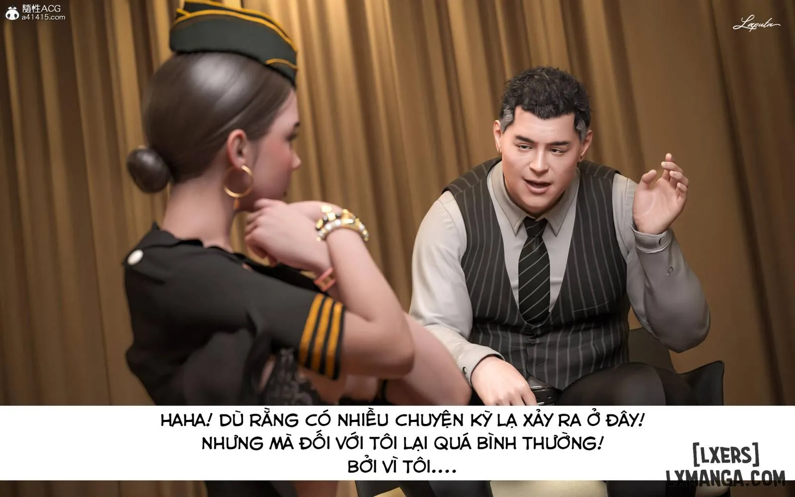 HentaiVN.net - Ảnh 70 - Nhà hát ảo tưởng III: Nữ Tiếp Viên - Oneshot