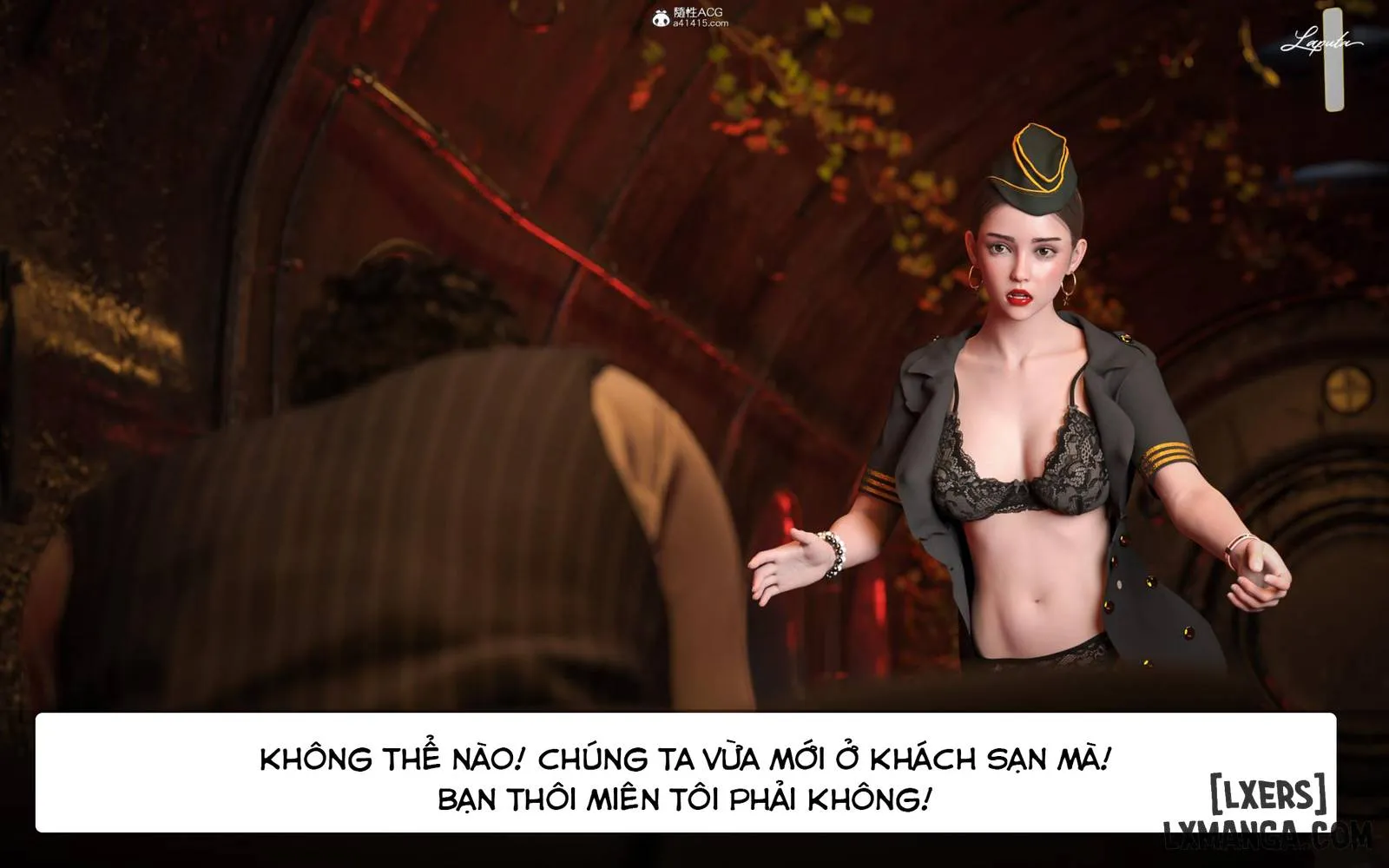 HentaiVN.net - Ảnh 75 - Nhà hát ảo tưởng III: Nữ Tiếp Viên - Oneshot