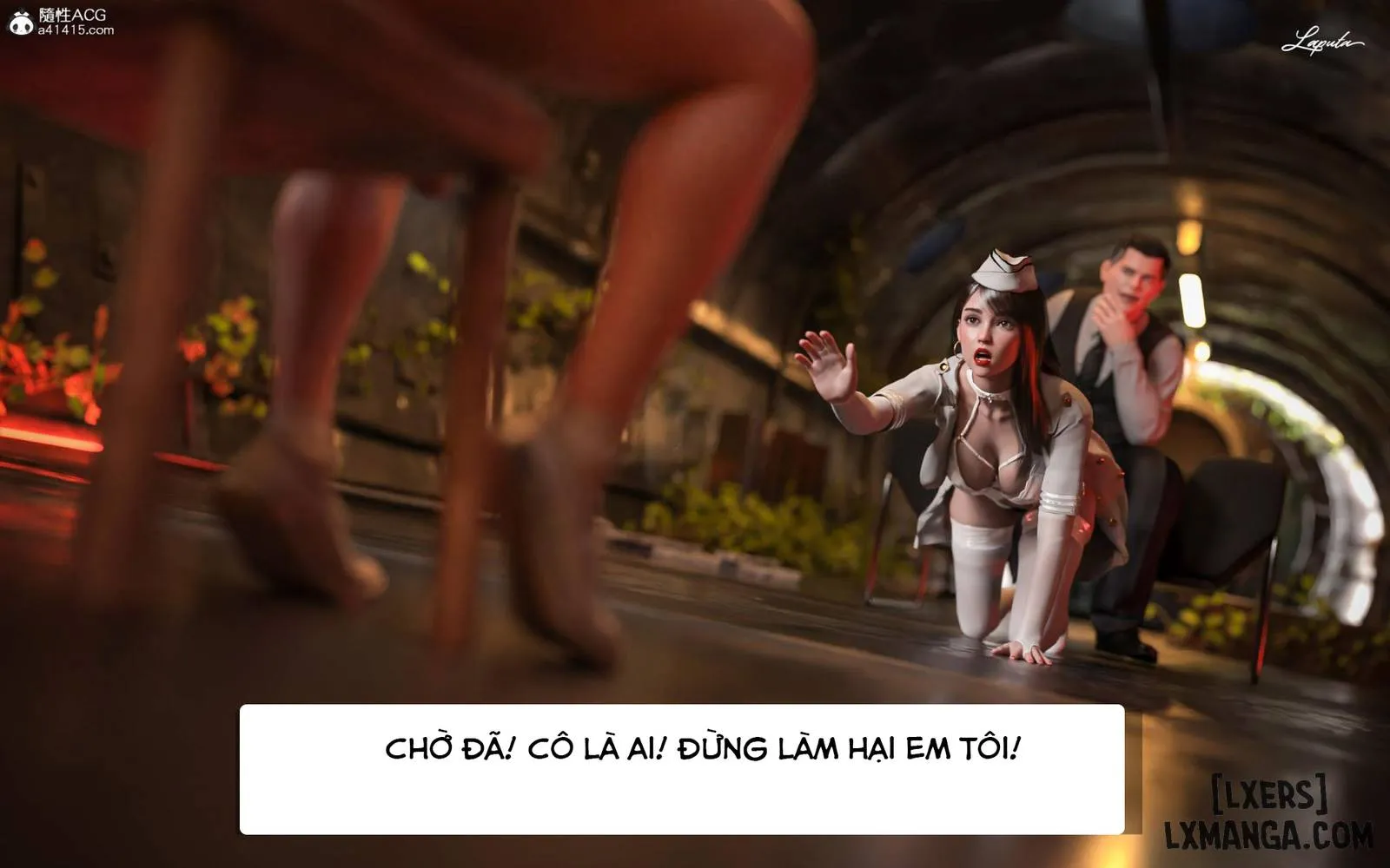 HentaiVN.net - Ảnh 83 - Nhà hát ảo tưởng III: Nữ Tiếp Viên - Oneshot