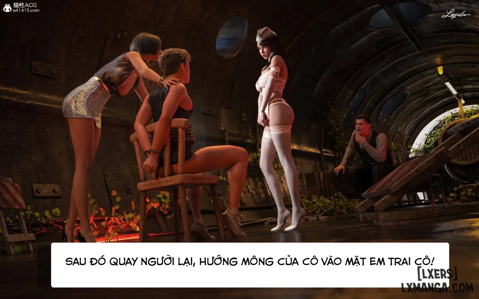 HentaiVN.net - Ảnh 88 - Nhà hát ảo tưởng III: Nữ Tiếp Viên - Oneshot