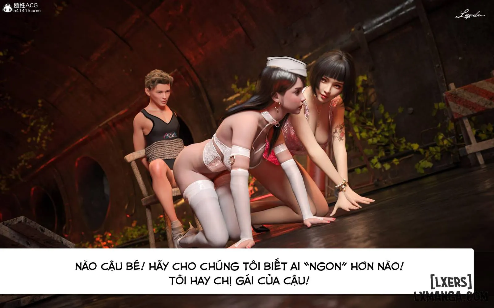 HentaiVN.net - Ảnh 93 - Nhà hát ảo tưởng III: Nữ Tiếp Viên - Oneshot