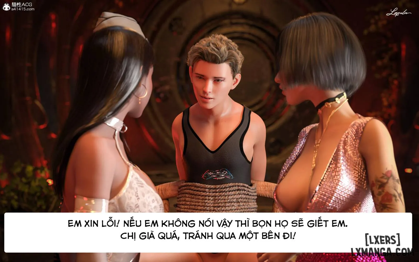 HentaiVN.net - Ảnh 99 - Nhà hát ảo tưởng III: Nữ Tiếp Viên - Oneshot
