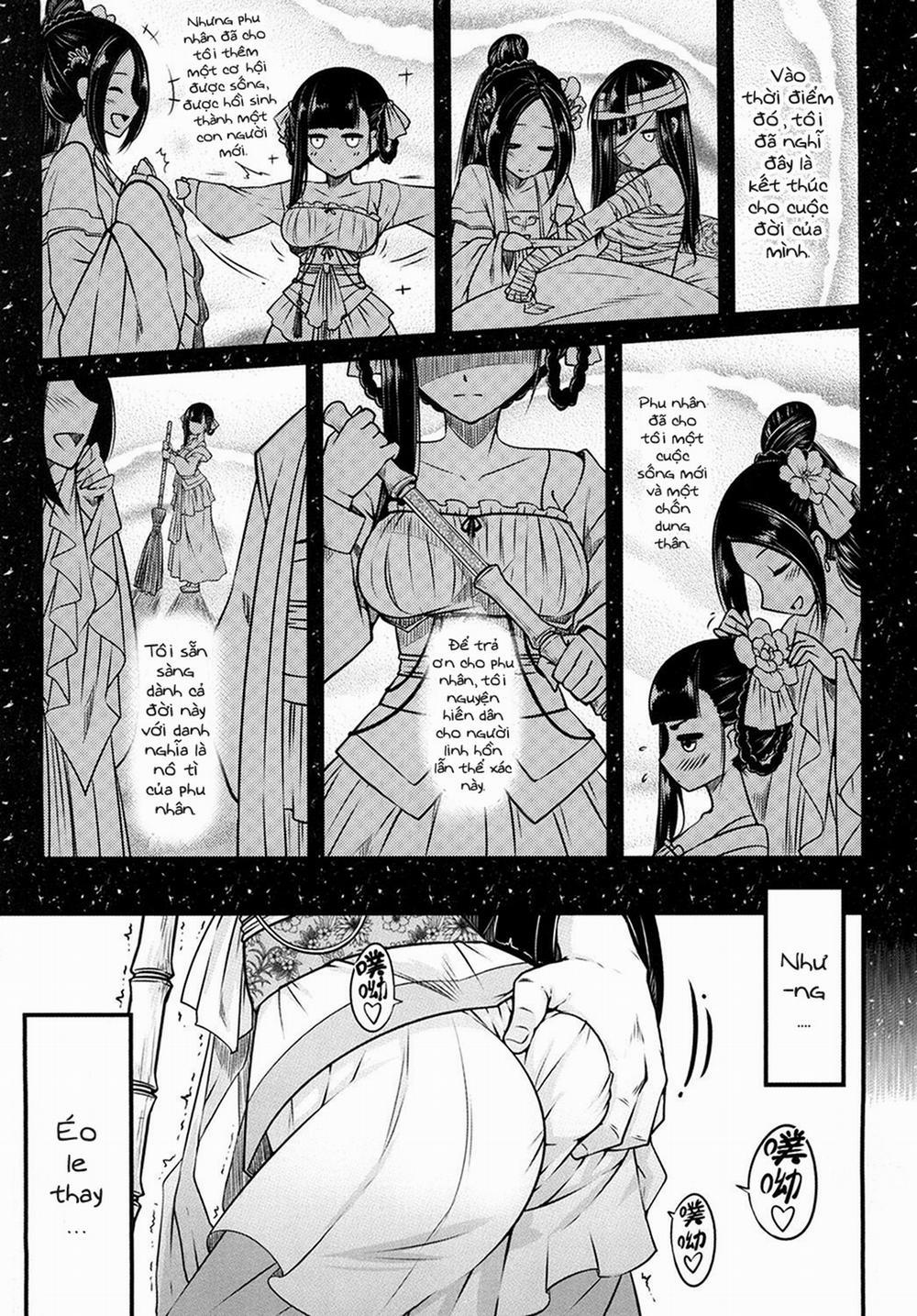 HentaiVN.net - Ảnh 4 - Hyakkasou Gejo Botan no Yuuutsu [Ngọc hoa mẫu đơn] - Oneshot