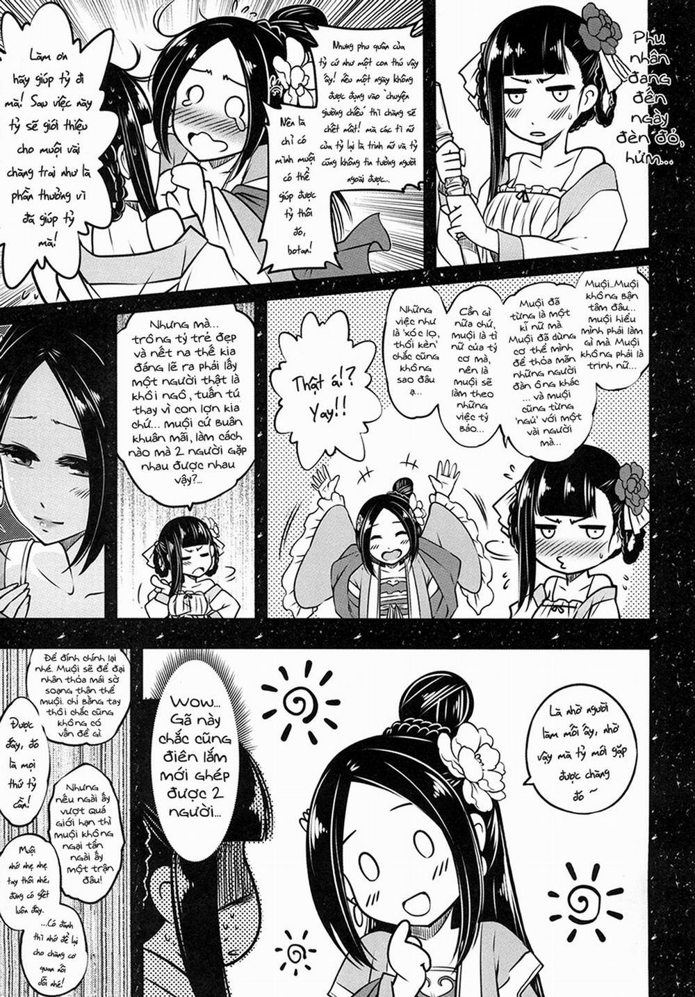 HentaiVN.net - Ảnh 6 - Hyakkasou Gejo Botan no Yuuutsu [Ngọc hoa mẫu đơn] - Oneshot