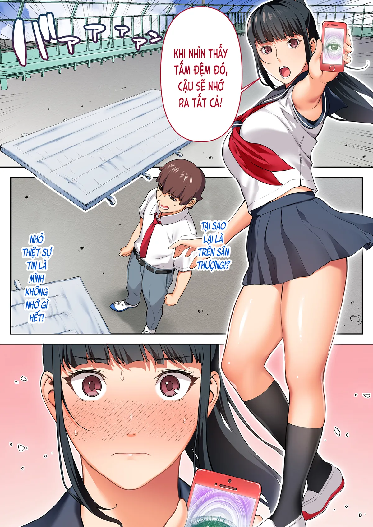 HentaiVN.net - Ảnh 17 - Lớp trưởng vẫn tin ứng dụng thôi miên. (nguyên tác) [Iinchou wa mada Saimin Appli o Shinjiteru.; 委員長はまだ催淫アプリを信じてる。] - Ch. 1