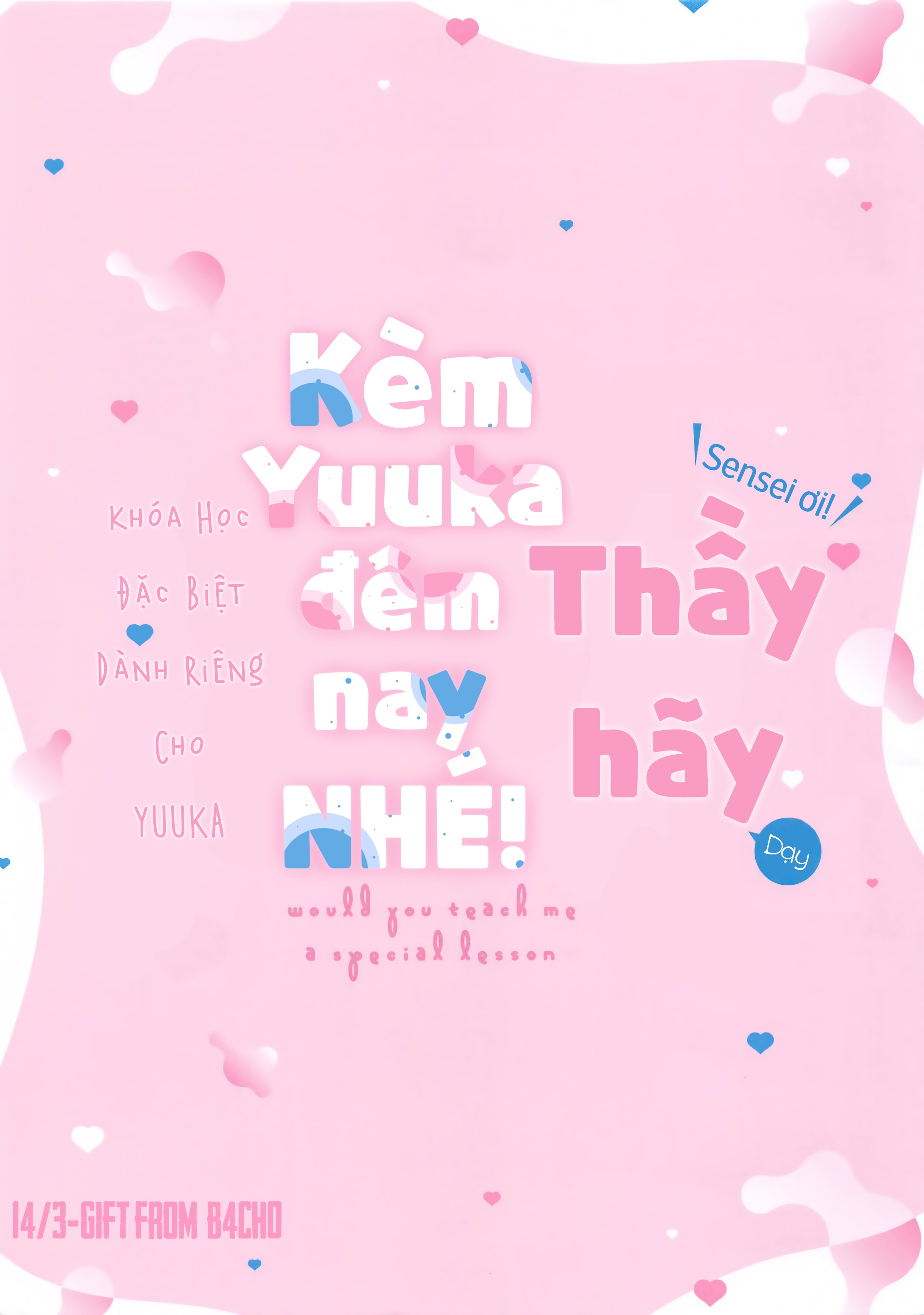 HentaiVN.net - Ảnh 3 - Sensei ơi! Thầy hãy dạy kèm Yuuka đêm nay nhé! - Chắc chắn không phải khóa học lùa gà <3