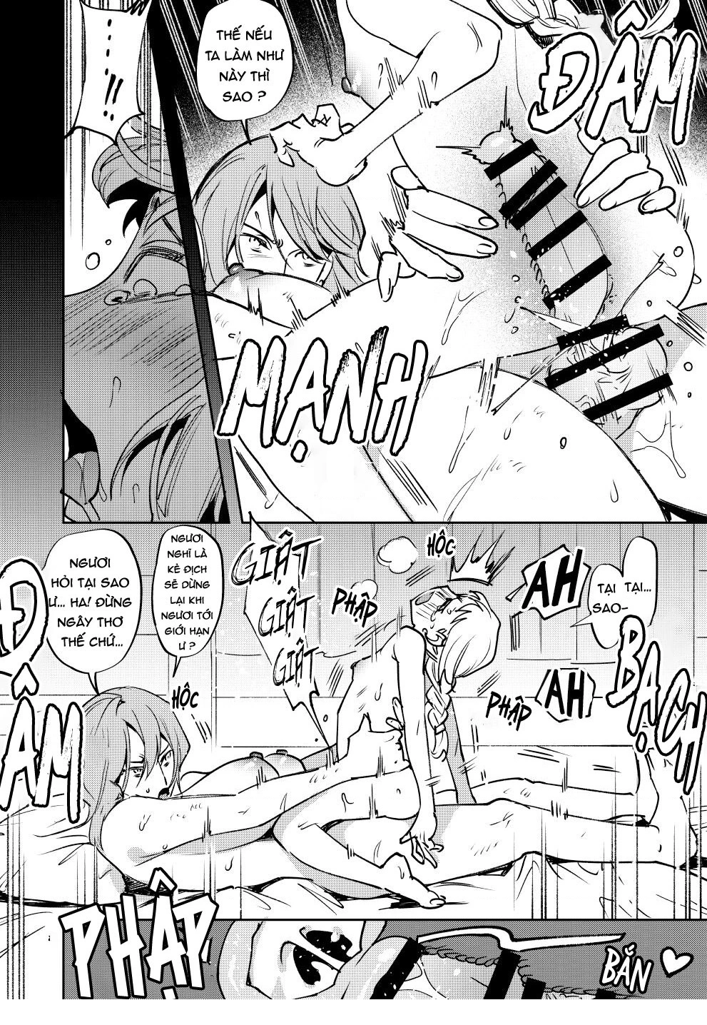 HentaiVN.net - Ảnh 9 - Omae wa Watashi no Chinpo ni wa Katenai Shikashi Watashi no Chinpo Igai no Subete ni Kateru - oneshot
