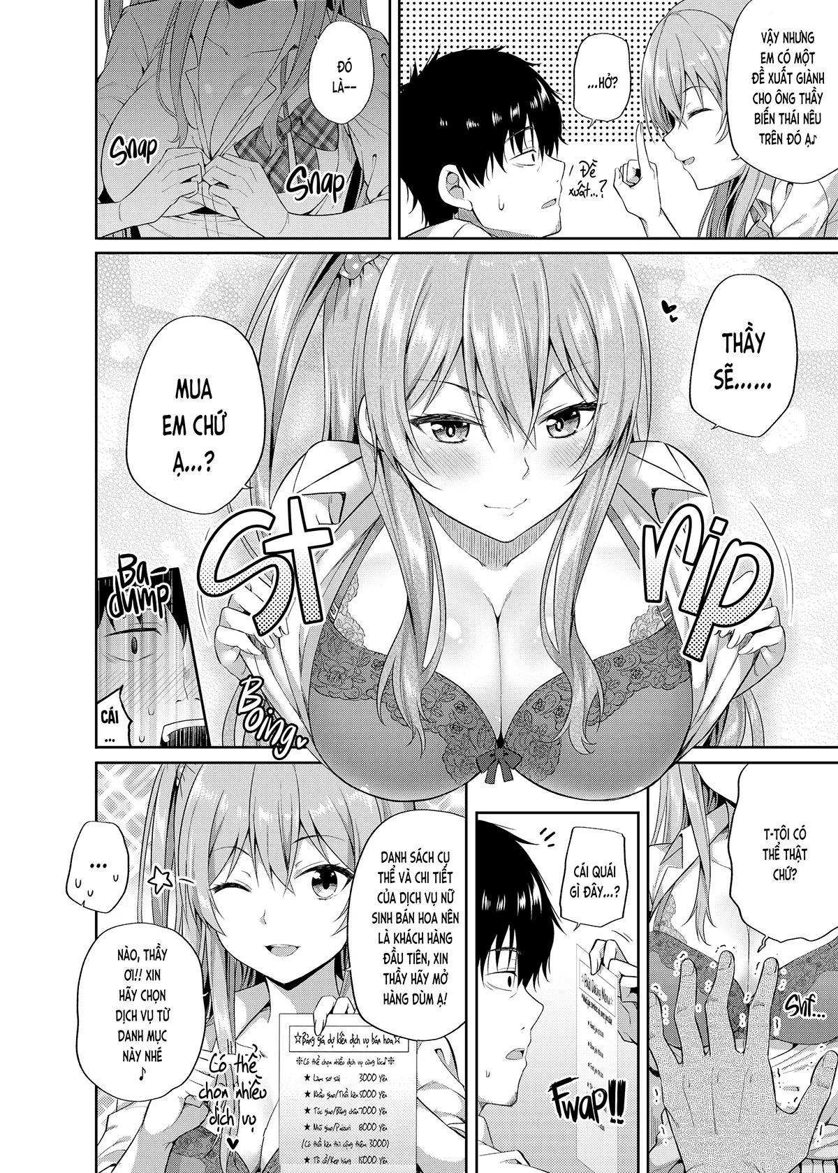 HentaiVN.net - Ảnh 9 - Thầy thích gái bán hoa sao ạ? (nguyên tác) [援交女子はお好きですか？ (オリジナル); Enkojyoshi wa Osuki Desuka? (original)] - Bản không che