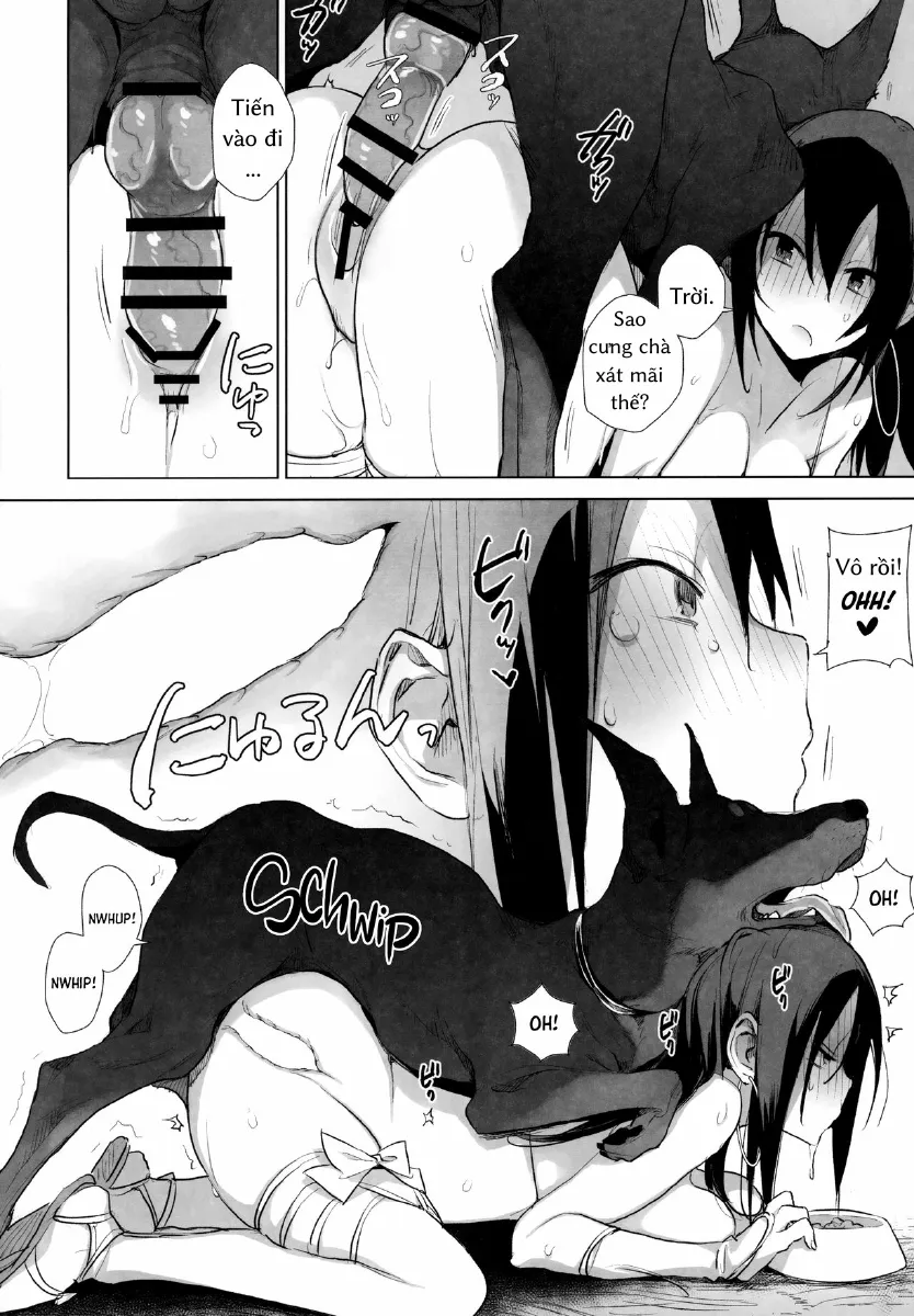 HentaiVN.net - Ảnh 6 - Sanzang-chan with a Horse, a Dog, and a Pig [三蔵ちゃんと馬と犬とブタ] - Nhân văn ngọt ngào !