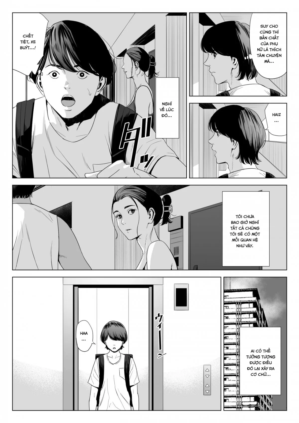 HentaiVN.net - Ảnh 5 - Hitodzuma Mansion - Chap 1