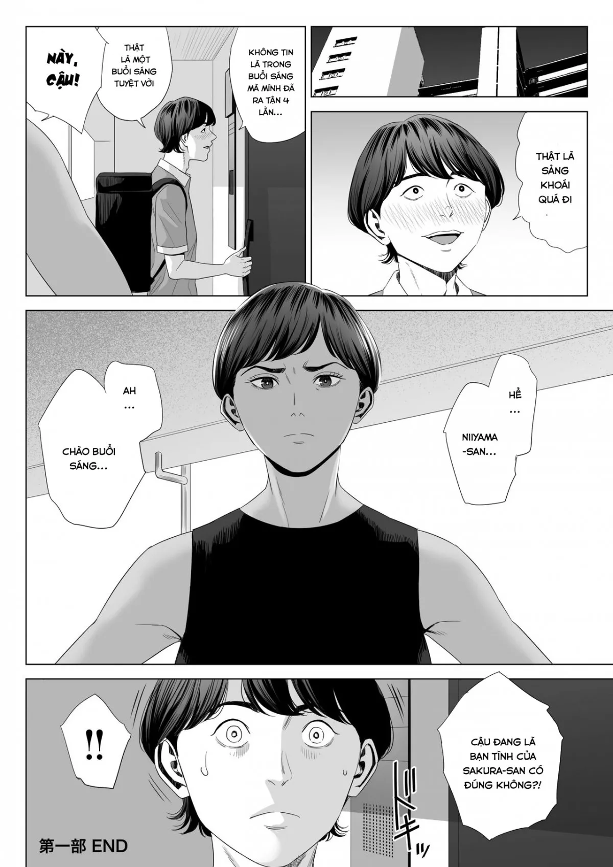 HentaiVN.net - Ảnh 61 - Hitodzuma Mansion - Chap 1