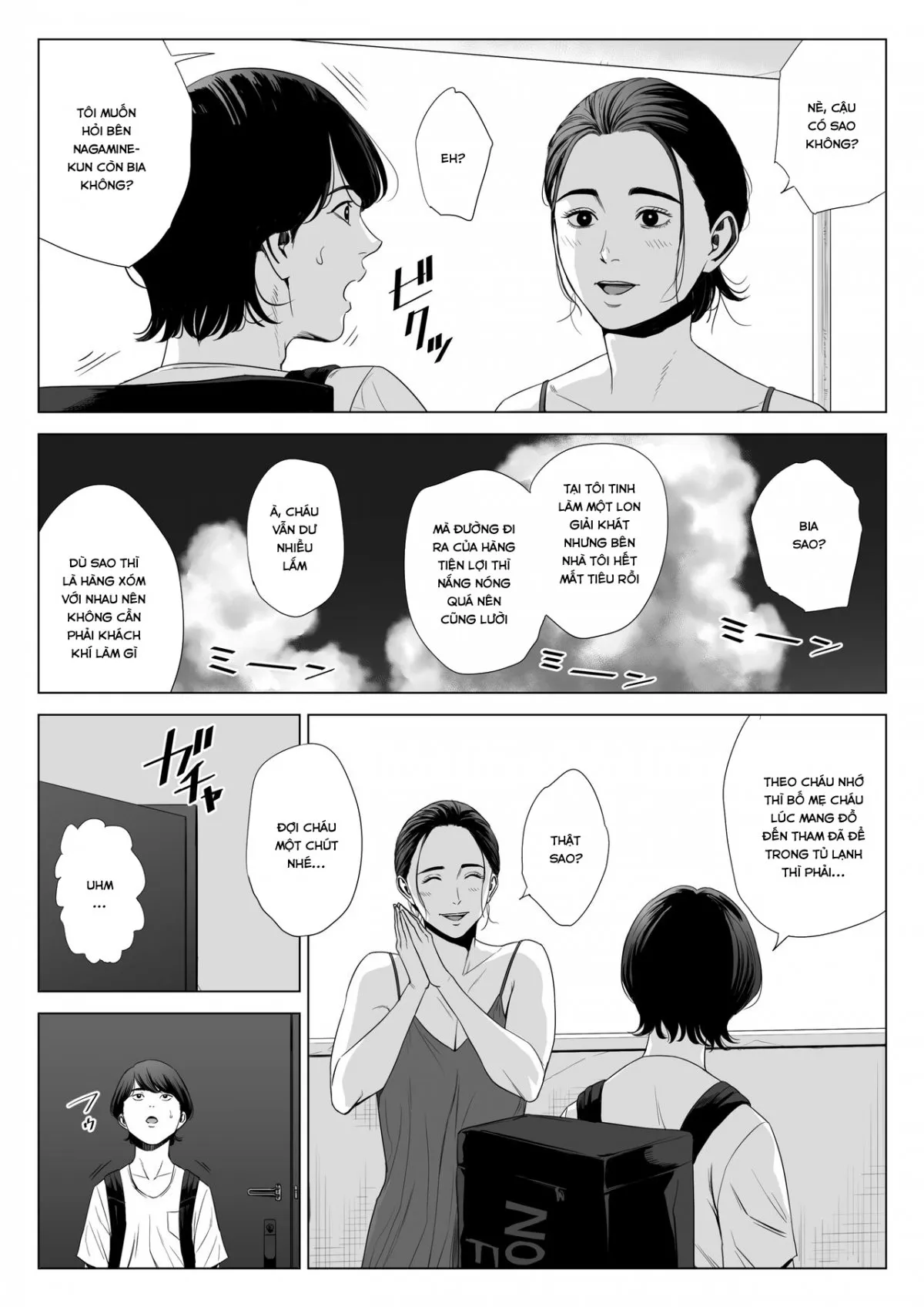 HentaiVN.net - Ảnh 8 - Hitodzuma Mansion - Chap 1