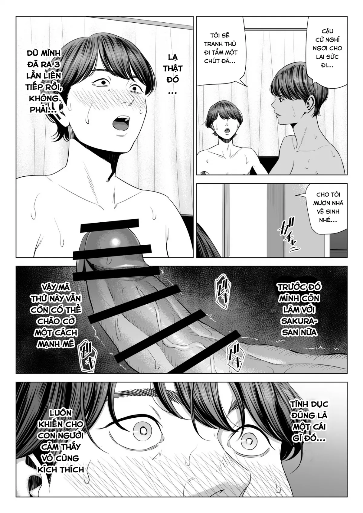 HentaiVN.net - Ảnh 35 - Hitodzuma Mansion - Chap 2