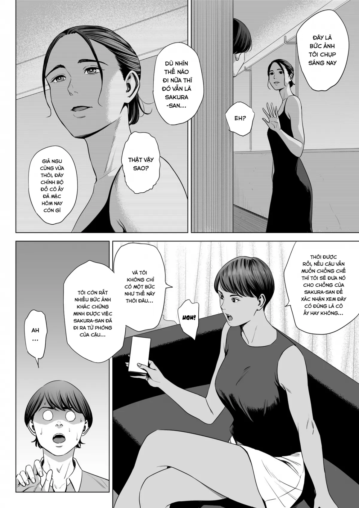 HentaiVN.net - Ảnh 5 - Hitodzuma Mansion - Chap 2