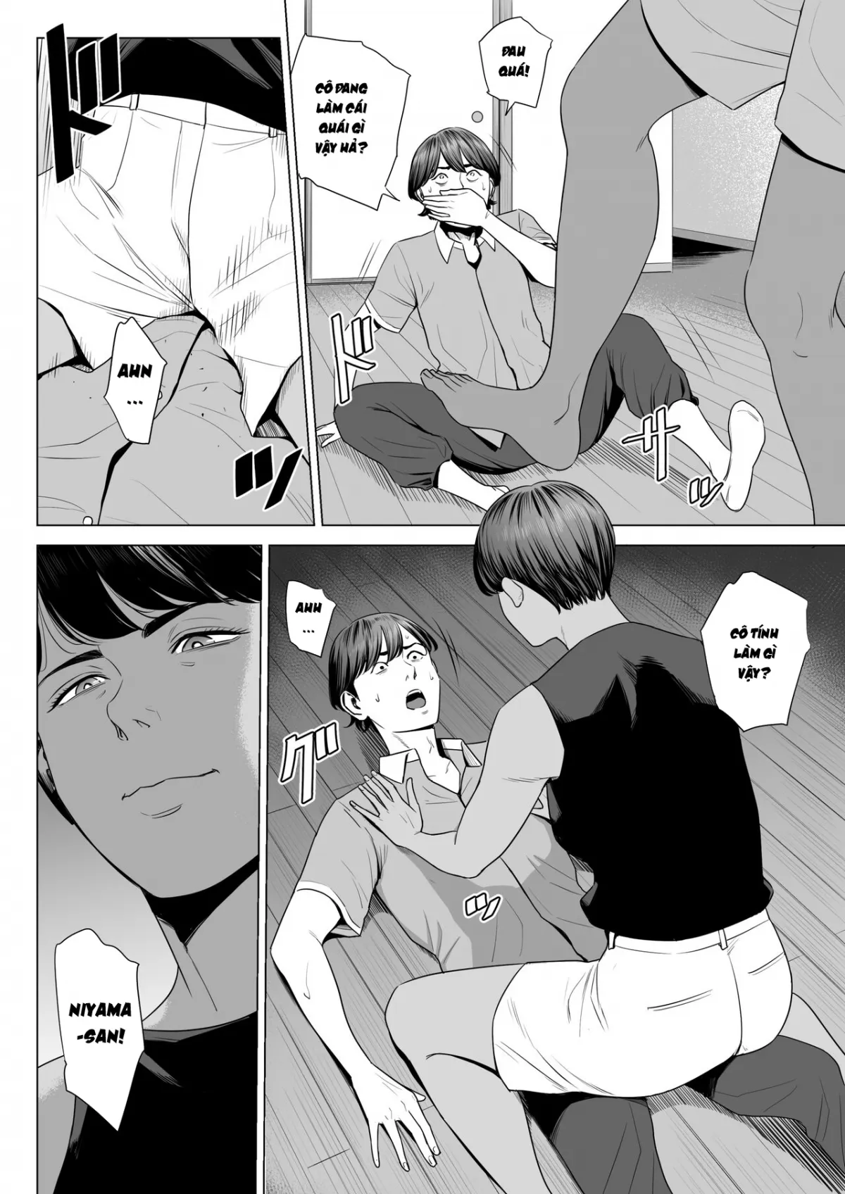 HentaiVN.net - Ảnh 9 - Hitodzuma Mansion - Chap 2