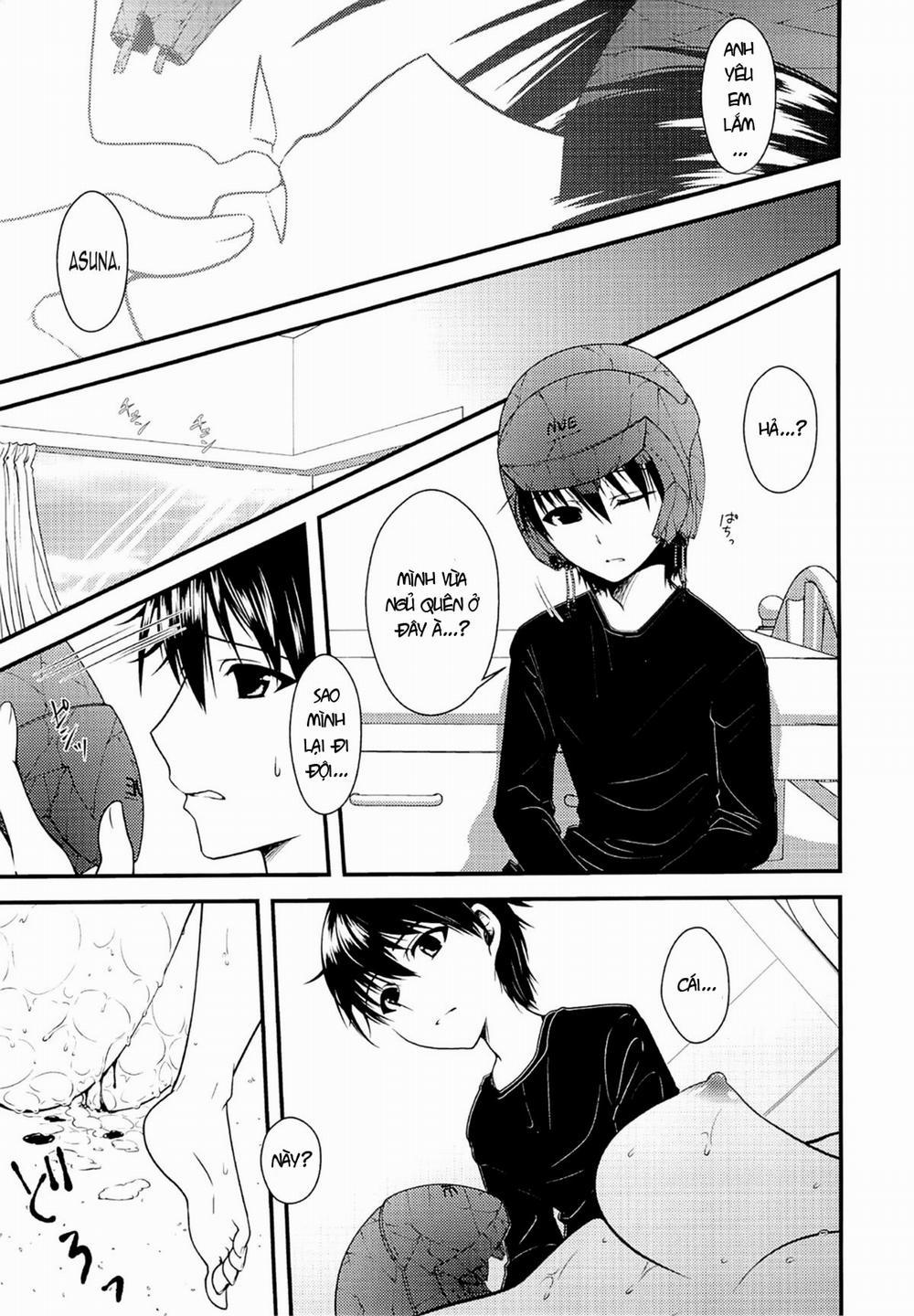 HentaiVN.net - Ảnh 8 - Wakuraba Ochite Kimi Idaku Hibi (Sword Art Online) [The Days the Blighted Leaves Fell, and I Embraced You] - Chương 2 [Sad end]