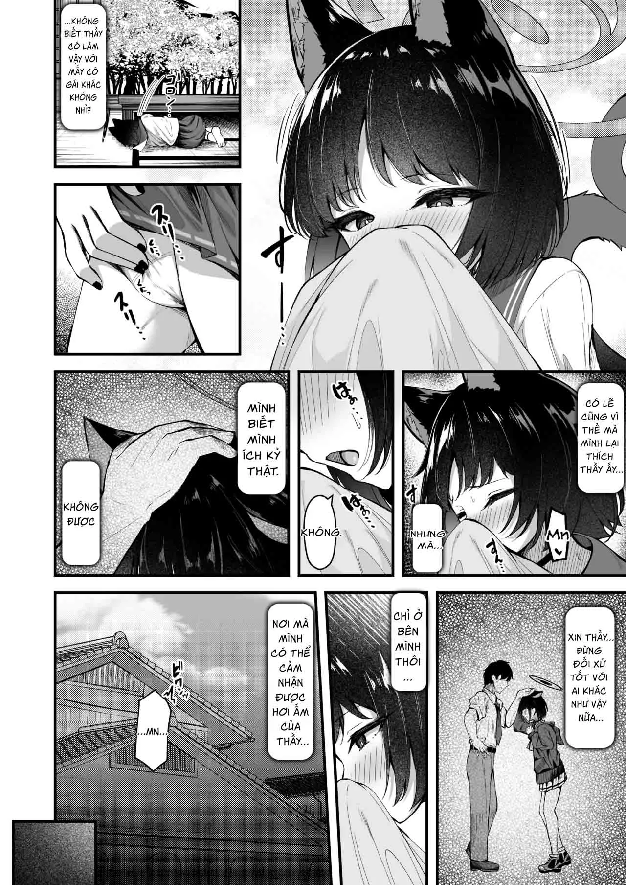 HentaiVN.net - Ảnh 5 - Khao khát chiếm hữu của Kikyou - Oneshot