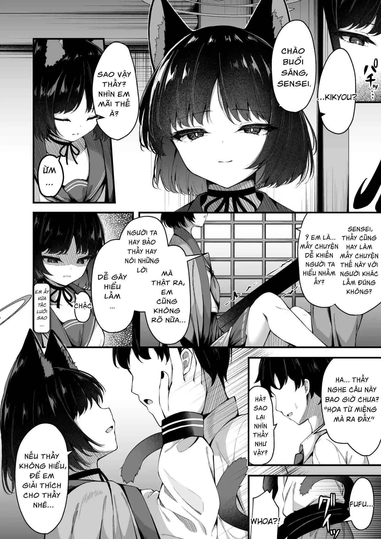 HentaiVN.net - Ảnh 7 - Khao khát chiếm hữu của Kikyou - Oneshot