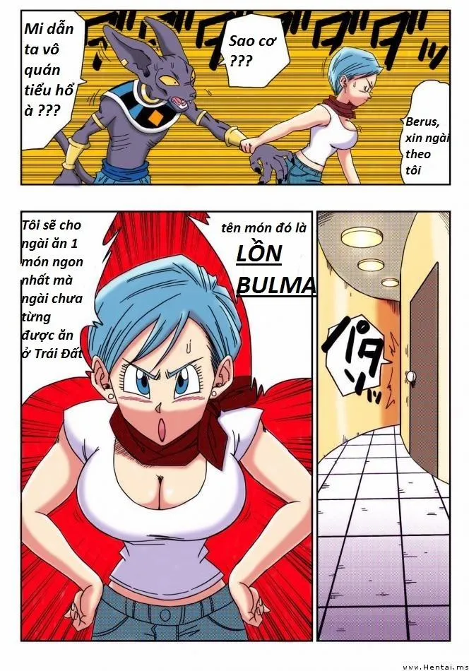 HentaiVN.net - Ảnh 3 - Bulma X Beerus (Dragon Ball) - Oneshot [Full Color]