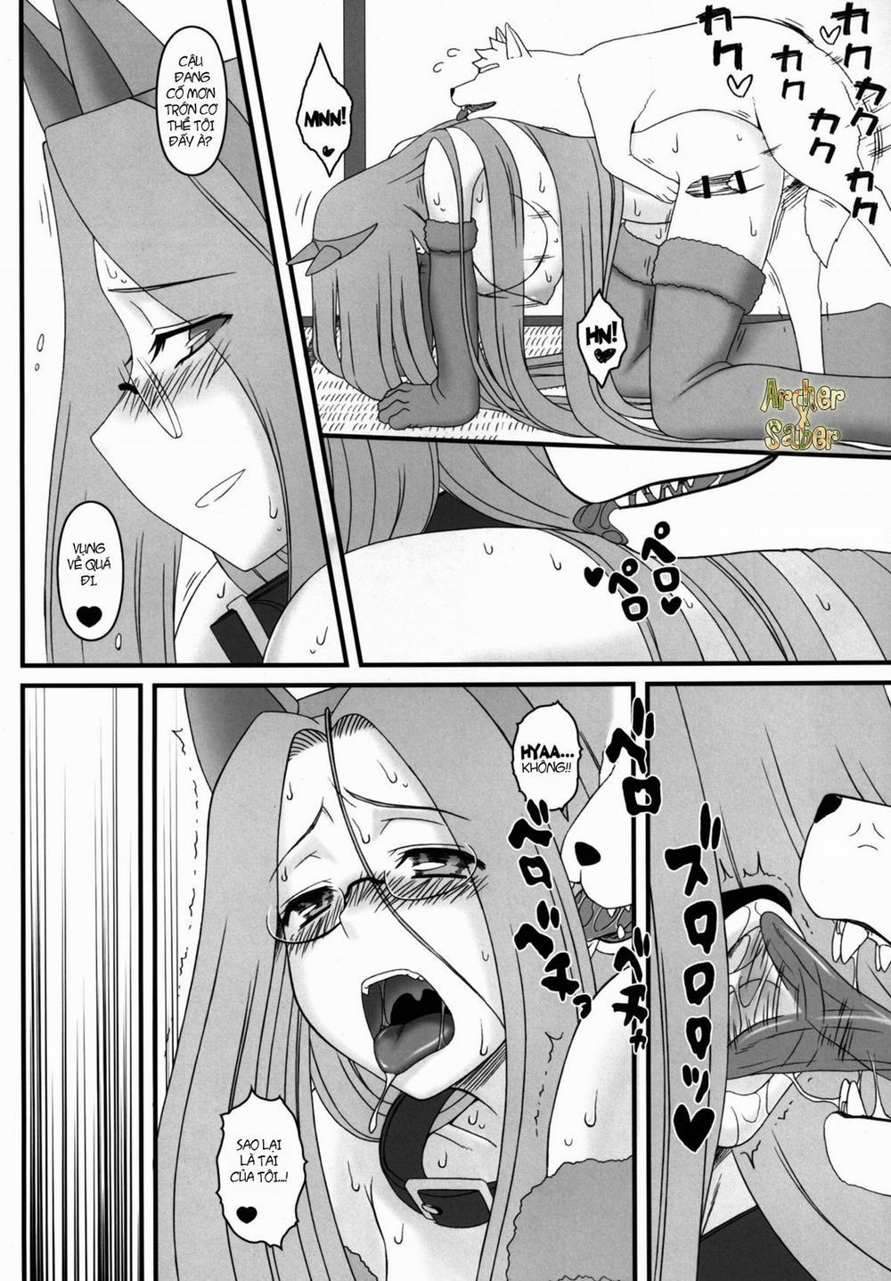 HentaiVN.net - Ảnh 16 - Rider san ga Inu to SEX shichau Hon. (Fate Stay Night) [Rider-San Ga Inu To Sex Shichau Hon.] - Oneshot