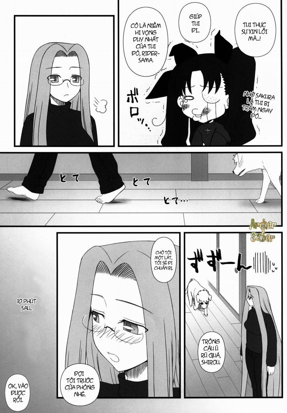 HentaiVN.net - Ảnh 5 - Rider san ga Inu to SEX shichau Hon. (Fate Stay Night) [Rider-San Ga Inu To Sex Shichau Hon.] - Oneshot