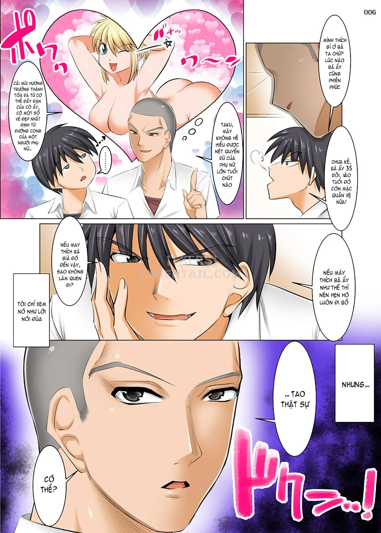HentaiVN.net - Ảnh 6 - What's So Good About My Mom This Old Lady Really Wants It Lol [Uchi No Kaa-Chan No Doko Ga Iinda Yo!? Konna Babaa, Hoshikerya Kurete Yaru Yo ...] - Chap 1