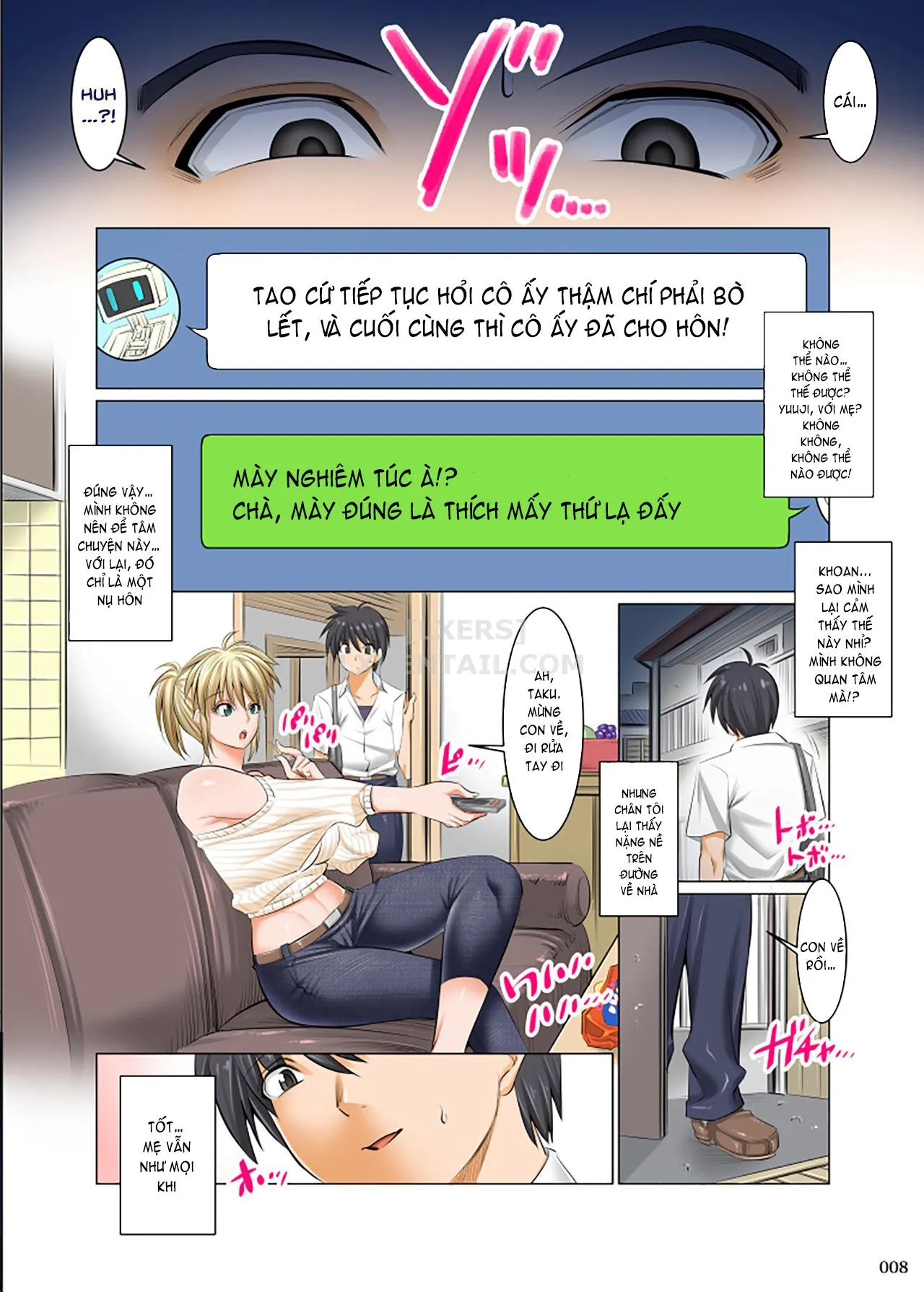 HentaiVN.net - Ảnh 8 - What's So Good About My Mom This Old Lady Really Wants It Lol [Uchi No Kaa-Chan No Doko Ga Iinda Yo!? Konna Babaa, Hoshikerya Kurete Yaru Yo ...] - Chap 1