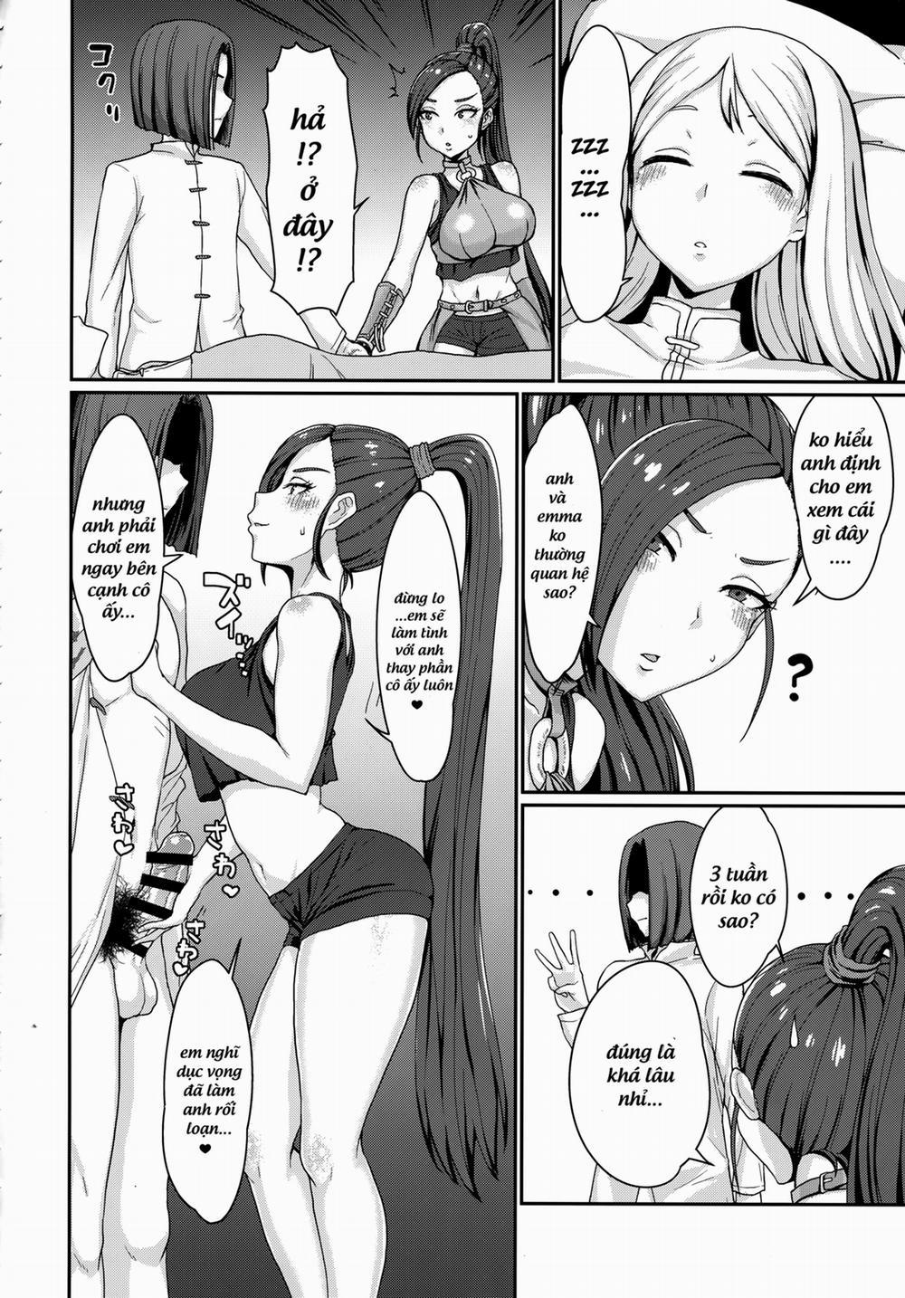 HentaiVN.net - Ảnh 9 - Naisho no Ohime-sama (Dragon Quest XI) [The Princess' Secret] - Oneshot