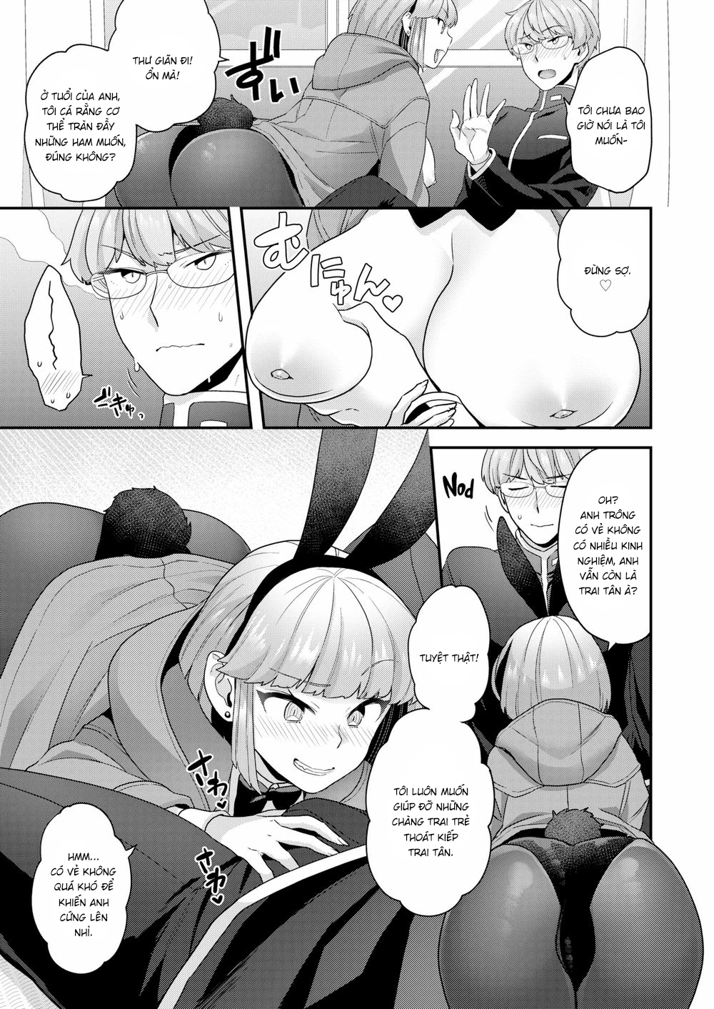 HentaiVN.net - Ảnh 6 - Mùa đông của thỏ - Oneshot
