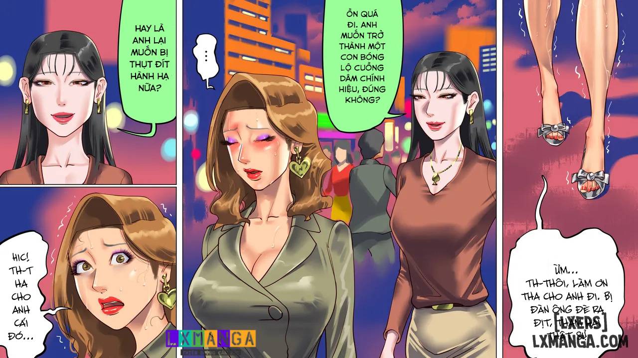 HentaiVN.net - Ảnh 30 - Tsuma to Musume no Wana ni Hamerarete Josou Maso ni Otosareta Watashi 2 - Oneshot.