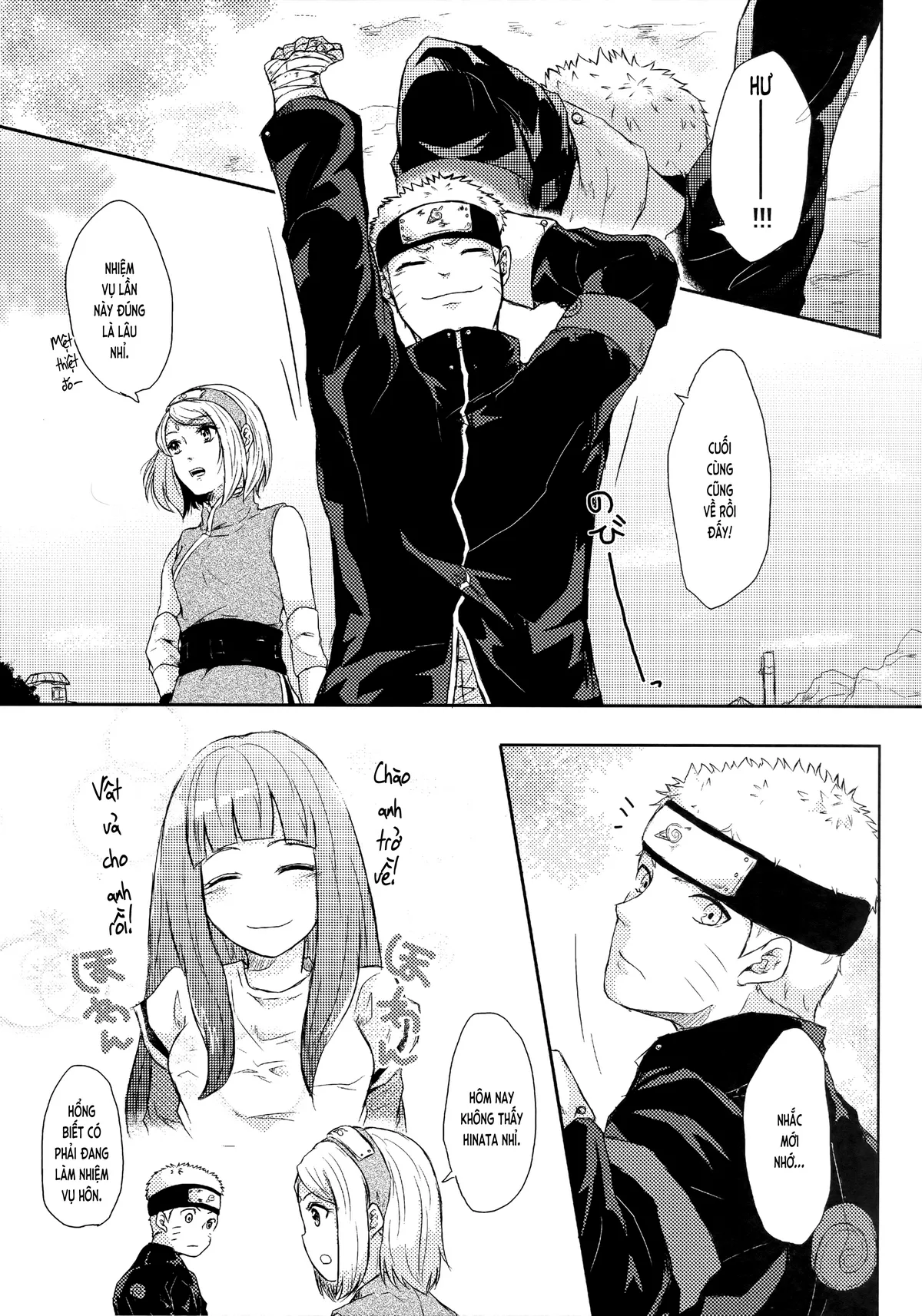 HentaiVN.net - Ảnh 10 - Kỷ niệm mùa đông (Naruto) [Fuyuiro Memories (Naruto); 冬色メモリーズ (NARUTO -ナルト-)] - Chương 1