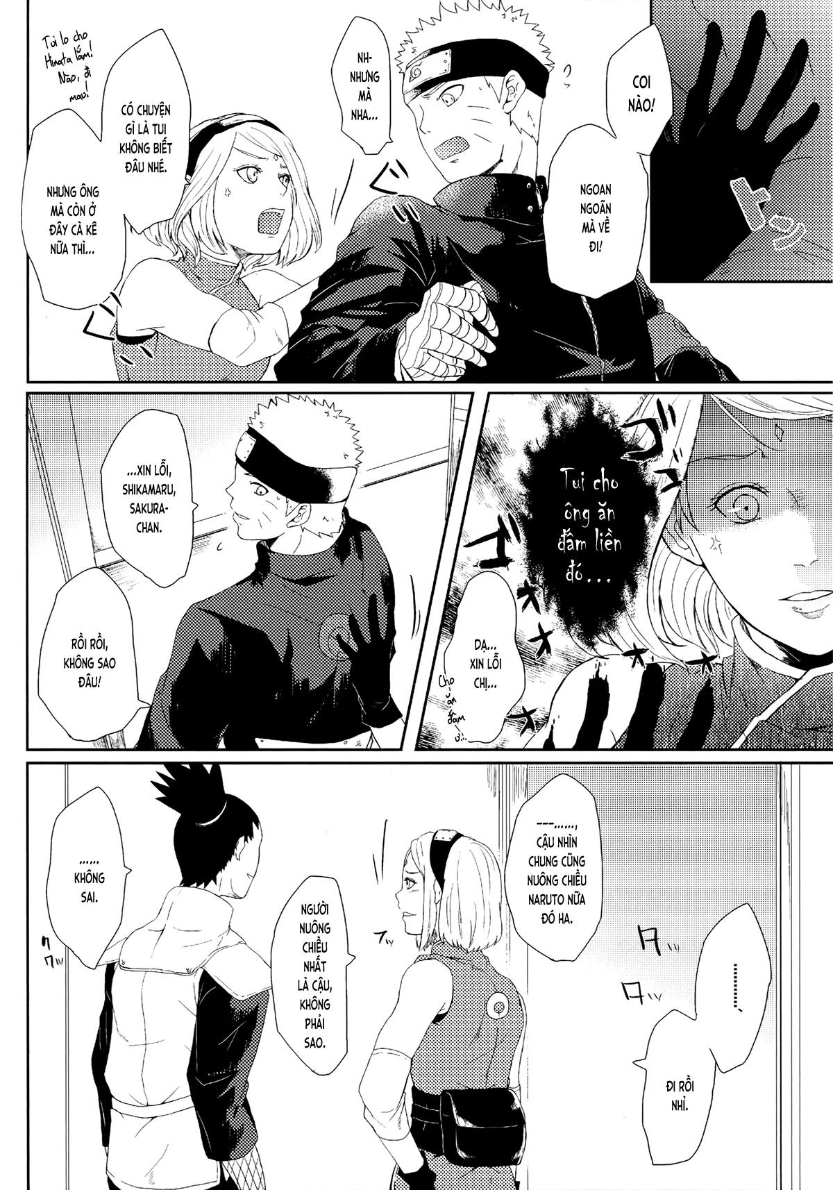 HentaiVN.net - Ảnh 4 - Kỷ niệm mùa đông (Naruto) [Fuyuiro Memories (Naruto); 冬色メモリーズ (NARUTO -ナルト-)] - Chương 4B